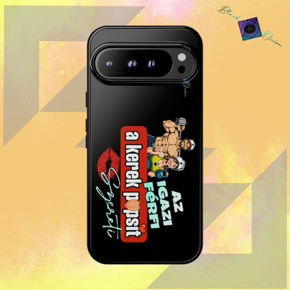 BlackOnion Brand New Phone Case - with Motivational Workout Motif ‘Az igazi férfi ‘💪🔥🫵