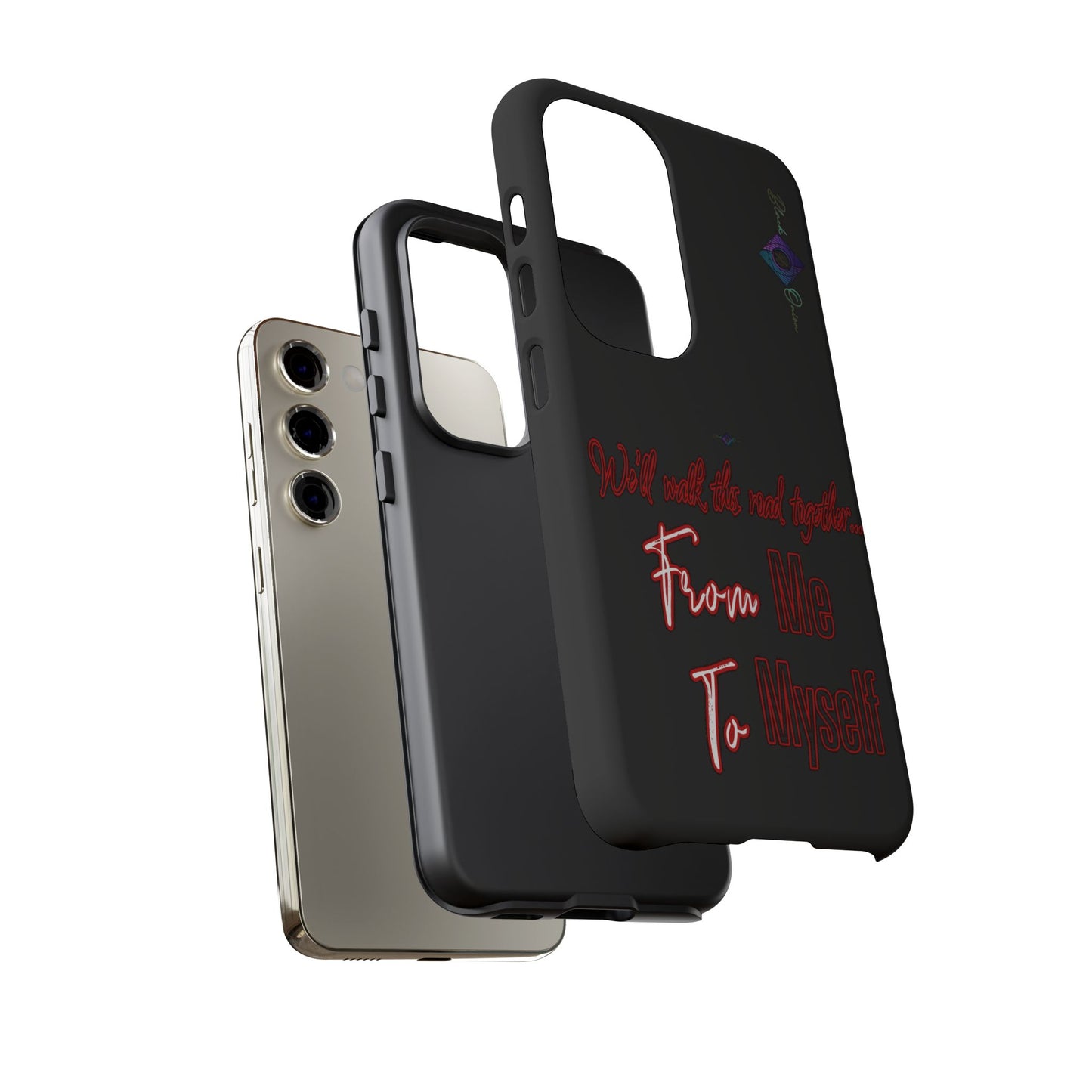 BlackOnion Brand New Phone Case - with Motivational Workout Motif’We’ll walk ‘💪🔥🫵