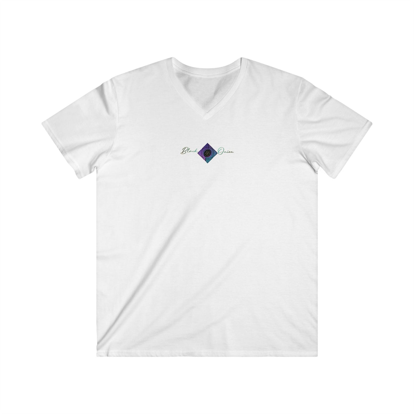 BlackOnion Men's V-Neck T-Shirt with Workout Motif ‘Remember’💪🔥🫵