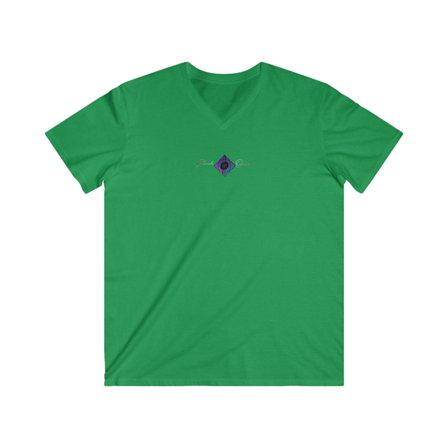 BlackOnion Men's V-Neck T-Shirt with Workout Motif ‘Remember’💪🔥🫵