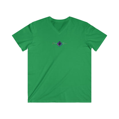 BlackOnion Men's V-Neck T-Shirt with Workout Motif ‘Remember’💪🔥🫵