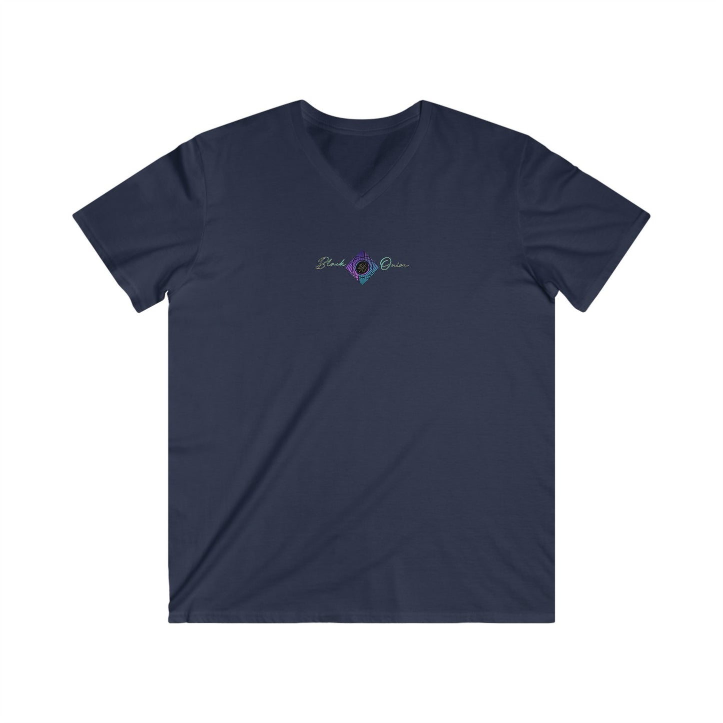 BlackOnion Men's V-Neck T-Shirt with Workout Motif ‘Remember’💪🔥🫵