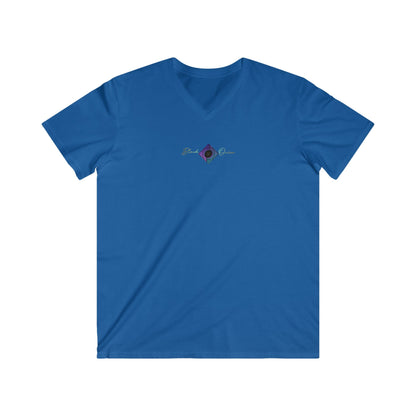 BlackOnion Men's V-Neck T-Shirt with Workout Motif ‘Remember’💪🔥🫵