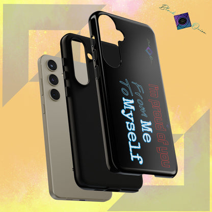 BlackOnion Brand New Phone Case - with Motivational Workout Motif’I’m proud of you ‘💪🔥🫵