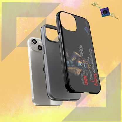 BlackOnion Brand New Phone Case - with Motivational Workout Motif’Victory 👑‘💪🔥🫵