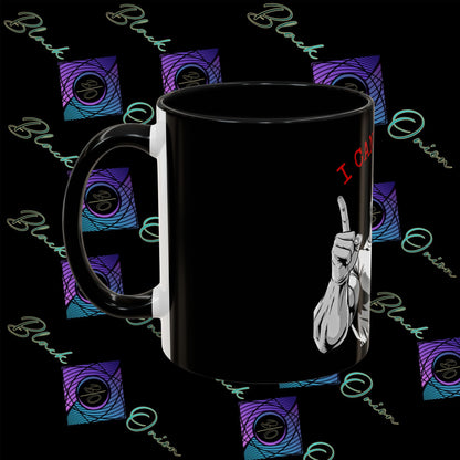 BlackOnion Coffee Mug 2 with Workout Motif ‘I Can Do It V2’🫵🔥💪