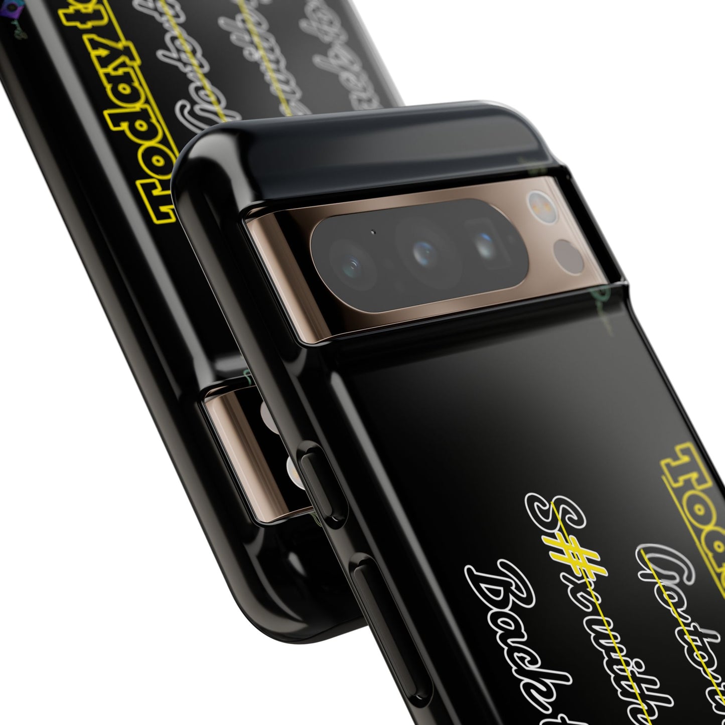 BlackOnion Brand New Phone Case - with Motivational Workout Motif’Today to do list ‘💪🔥🫵