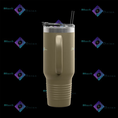 BlackOnion Travel Mug - 40oz with Straw