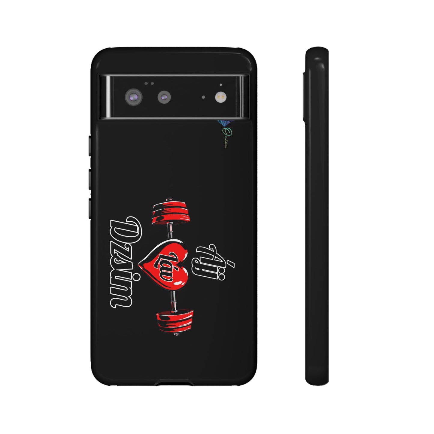 BlackOnion Brand New Phone Case - with Motivational Workout Motif’Ájj Láv Dzsim ‘💪🔥🫵