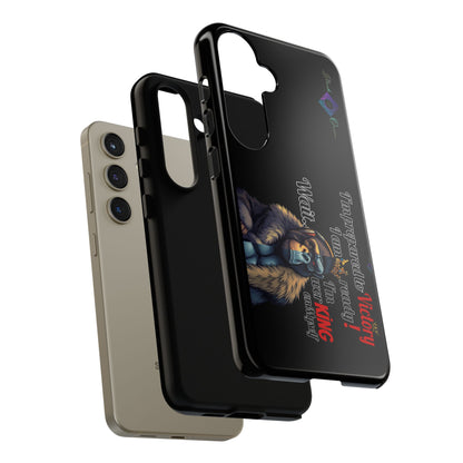 BlackOnion Brand New Phone Case - with Motivational Workout Motif’Victory 👑‘💪🔥🫵