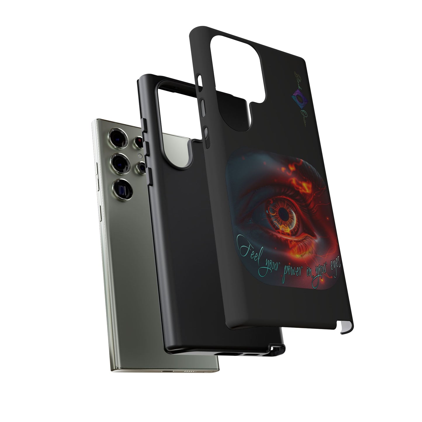 BlackOnion Brand New Phone Case - with Motivational Workout Motif ’Feel your power  ‘💪🔥🫵