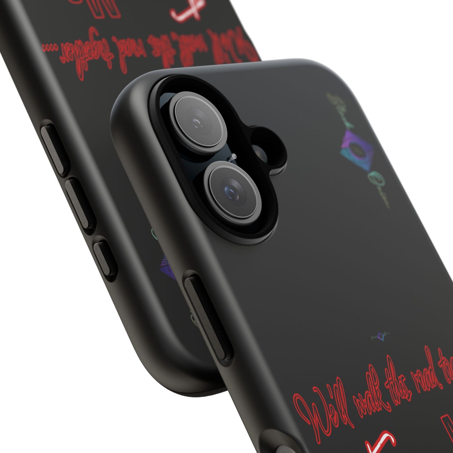 BlackOnion Brand New Phone Case - with Motivational Workout Motif’We’ll walk ‘💪🔥🫵