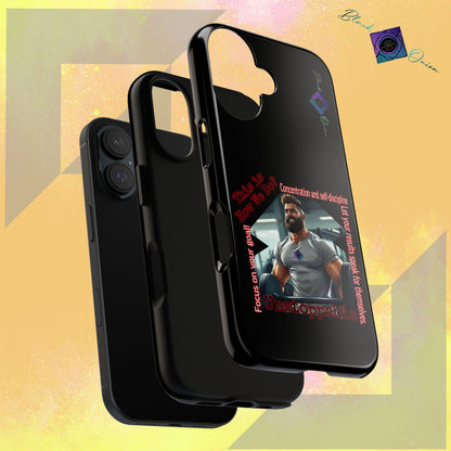 BlackOnion Brand New Phone Case - with Motivational Workout Motif’Unstoppable ‘💪🔥🫵