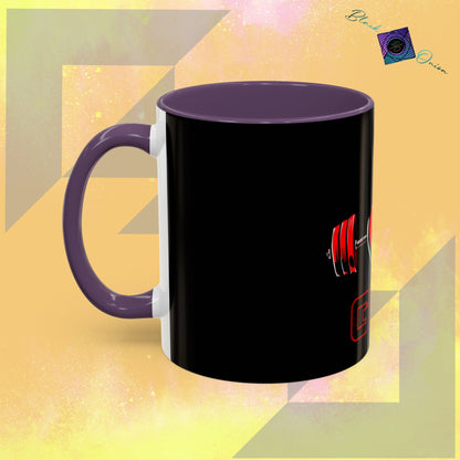 BlackOnion Coffee Mug - 11oz with Workout Motif ‘I Love Gym’🔥💪🫵
