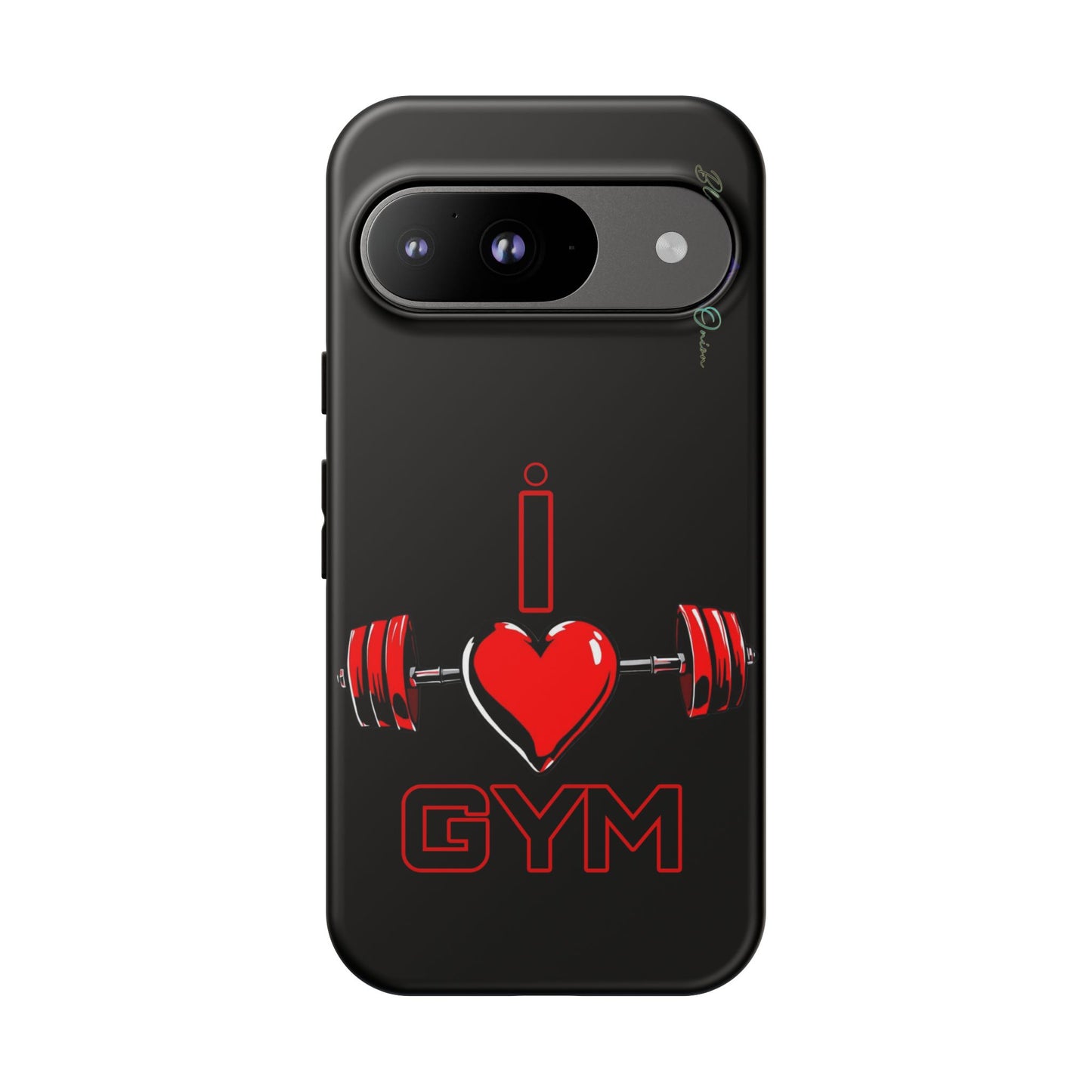 BlackOnion Brand New Phone Case - with Motivational Workout Motif’I Love Gym ‘💪🔥🫵
