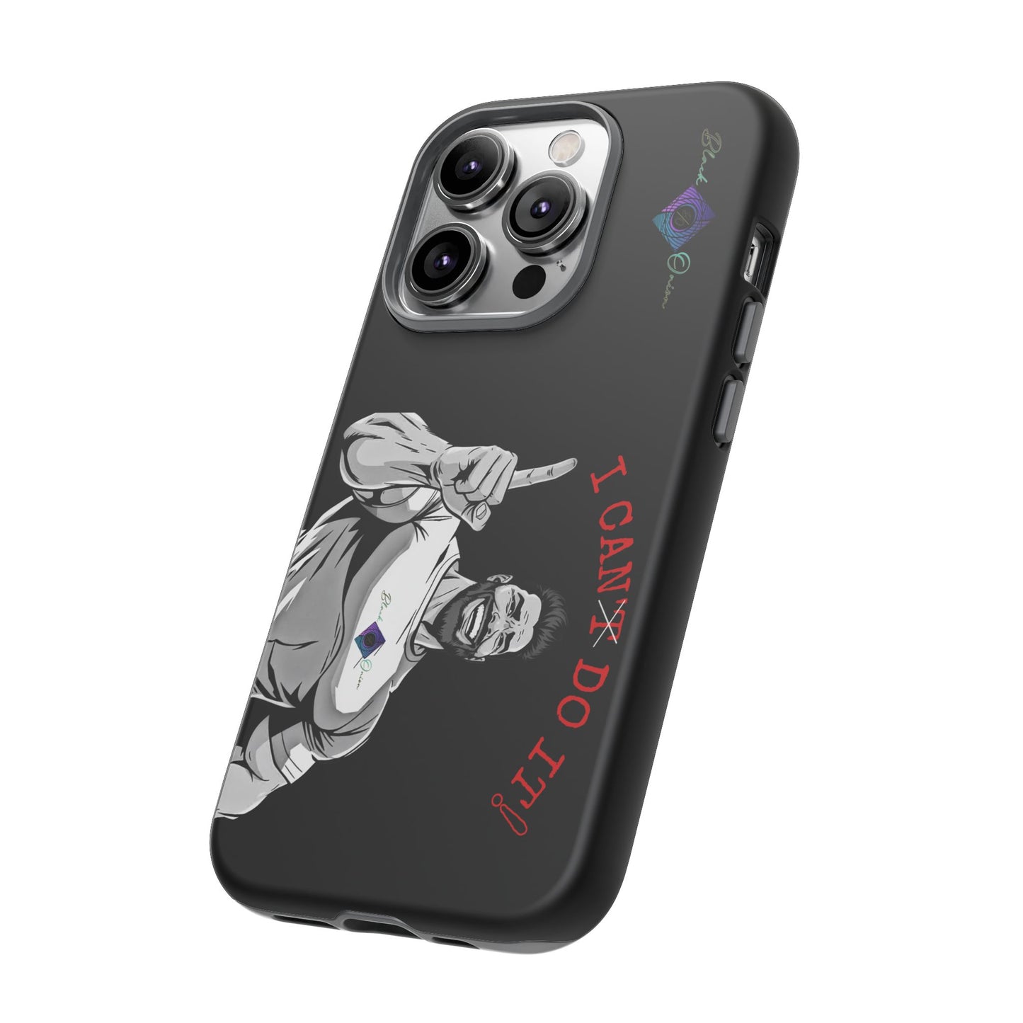 BlackOnion Brand New Phone Case - with Motivational Workout Motif’I Can Do It ‘💪🔥🫵
