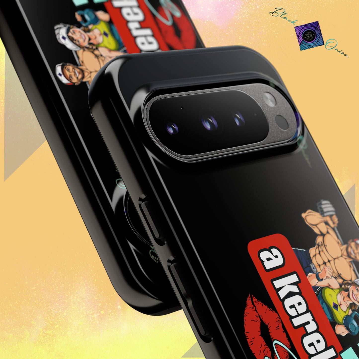BlackOnion Brand New Phone Case - with Motivational Workout Motif ‘Az igazi férfi ‘💪🔥🫵