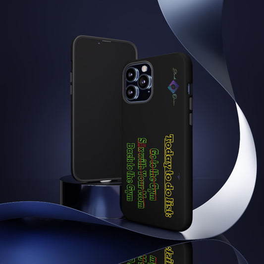 BlackOnion Brand New Phone Case - with Motivational Workout Motif’Today To Do List V2 ‘💪🔥🫵