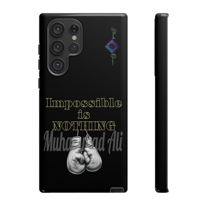 BlackOnion Brand New Phone Case - with Motivational Workout Motif ’Impossible ‘💪🔥🫵