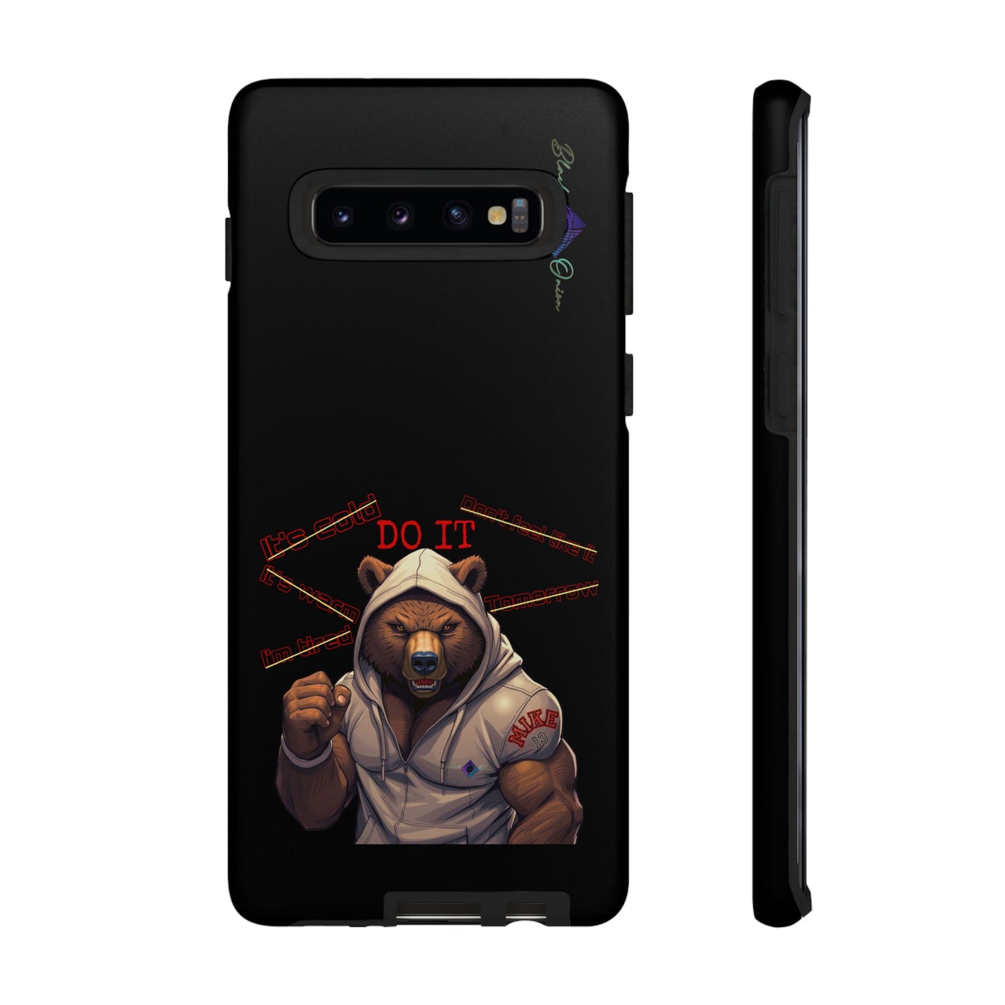 BlackOnion Brand New Phone Case - with Motivational Workout Motif’Do it ‘💪🔥🫵