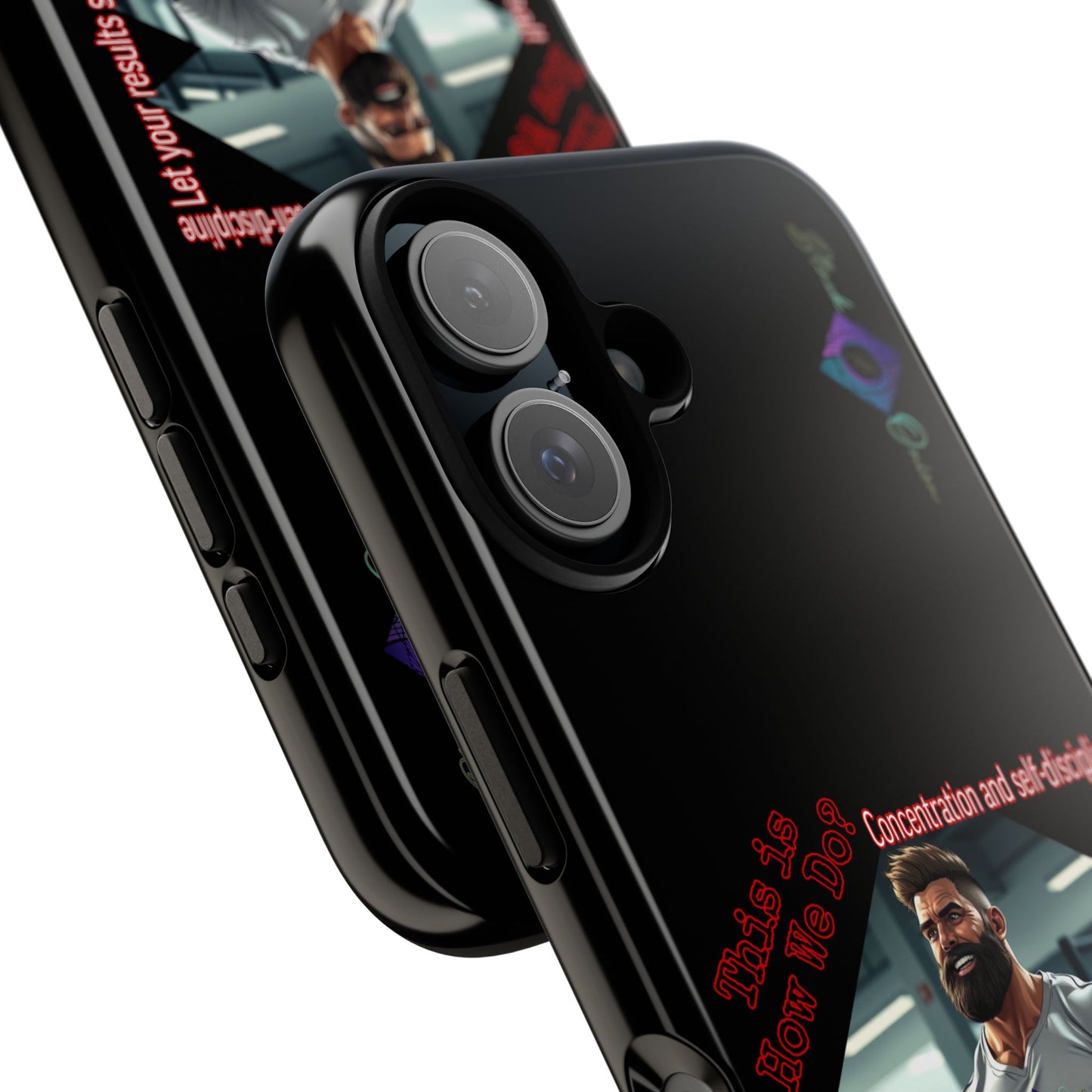 BlackOnion Brand New Phone Case - with Motivational Workout Motif’Unstoppable ‘💪🔥🫵