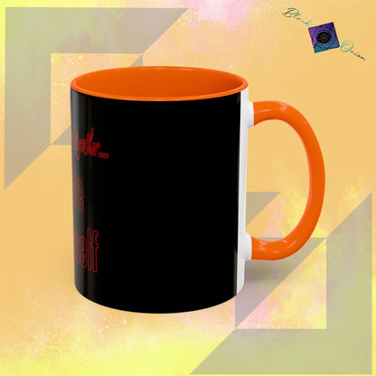 BlackOnion Coffee Mug Serial 2 with Workout Motif ‘ We’ll walk this road together’🫵🔥💪