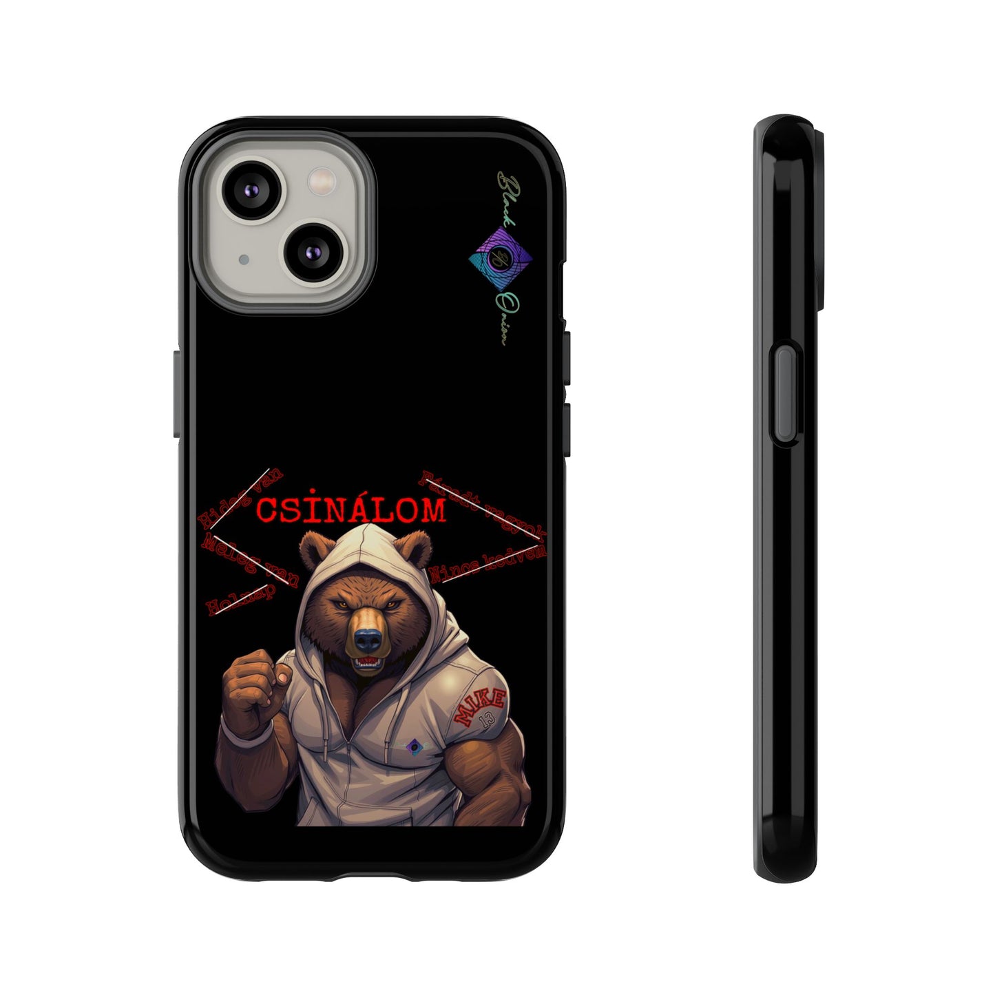 BlackOnion Brand New Phone Case - with Motivational Workout Motif ‘Csinálom ‘💪🔥🫵