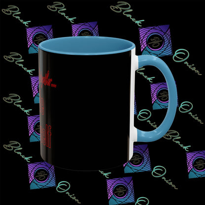BlackOnion Coffee Mug - 11oz with Workout Motif ‘We’ll walk this road together’🔥💪🫵