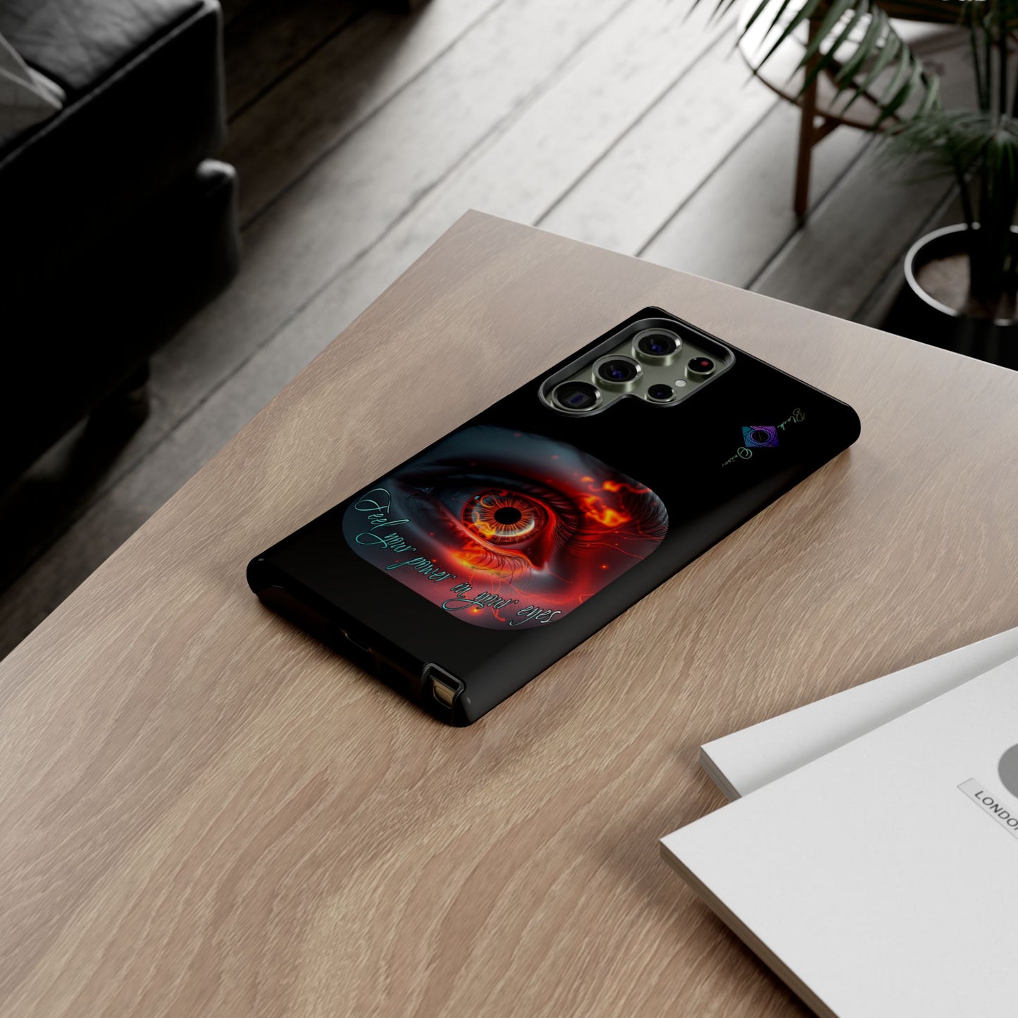 BlackOnion Brand New Phone Case - with Motivational Workout Motif ’Feel your power  ‘💪🔥🫵