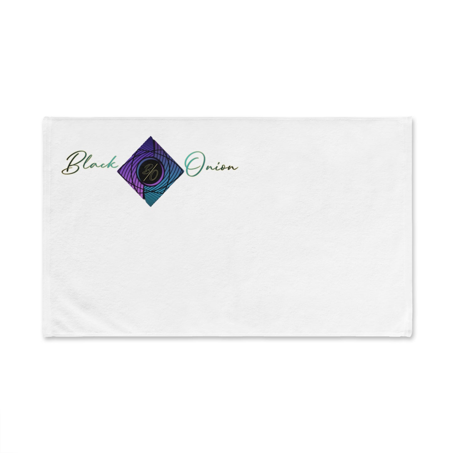 BlackOnion Chic Hand Towel with Stylish BlackOnion Design🔥💪