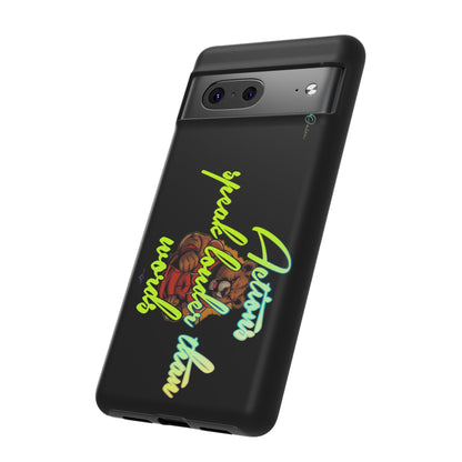 BlackOnion Brand New Phone Case - with Motivational Workout Motif ‘Actions speak lauder ‘💪🔥🫵