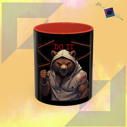 BlackOnion Coffee Mug - 11oz with Workout Motif ‘Mike 13’🔥💪🫵