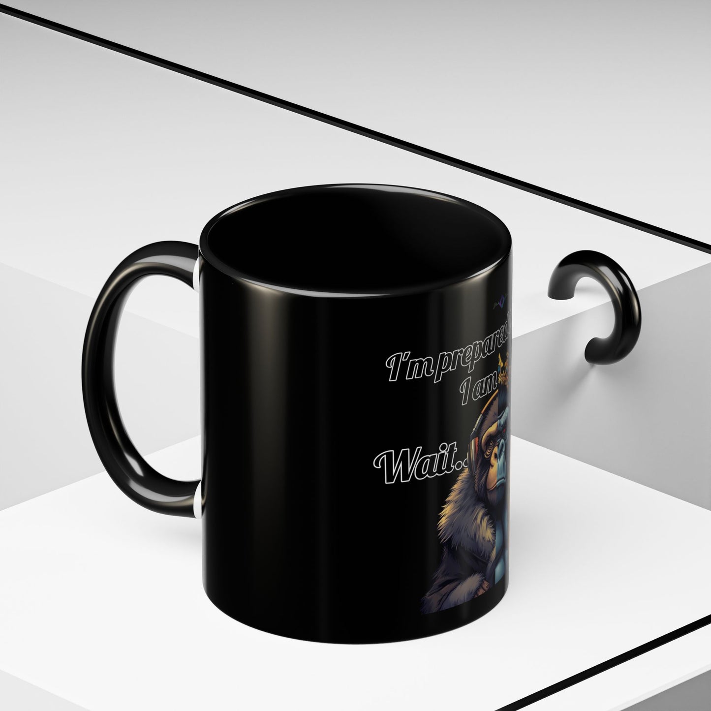 BlackOnion Coffee Mug 2 with Workout Motif ‘Victory V2’🫵🔥💪
