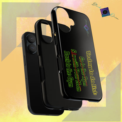 BlackOnion Brand New Phone Case - with Motivational Workout Motif’Today To Do List V2 ‘💪🔥🫵