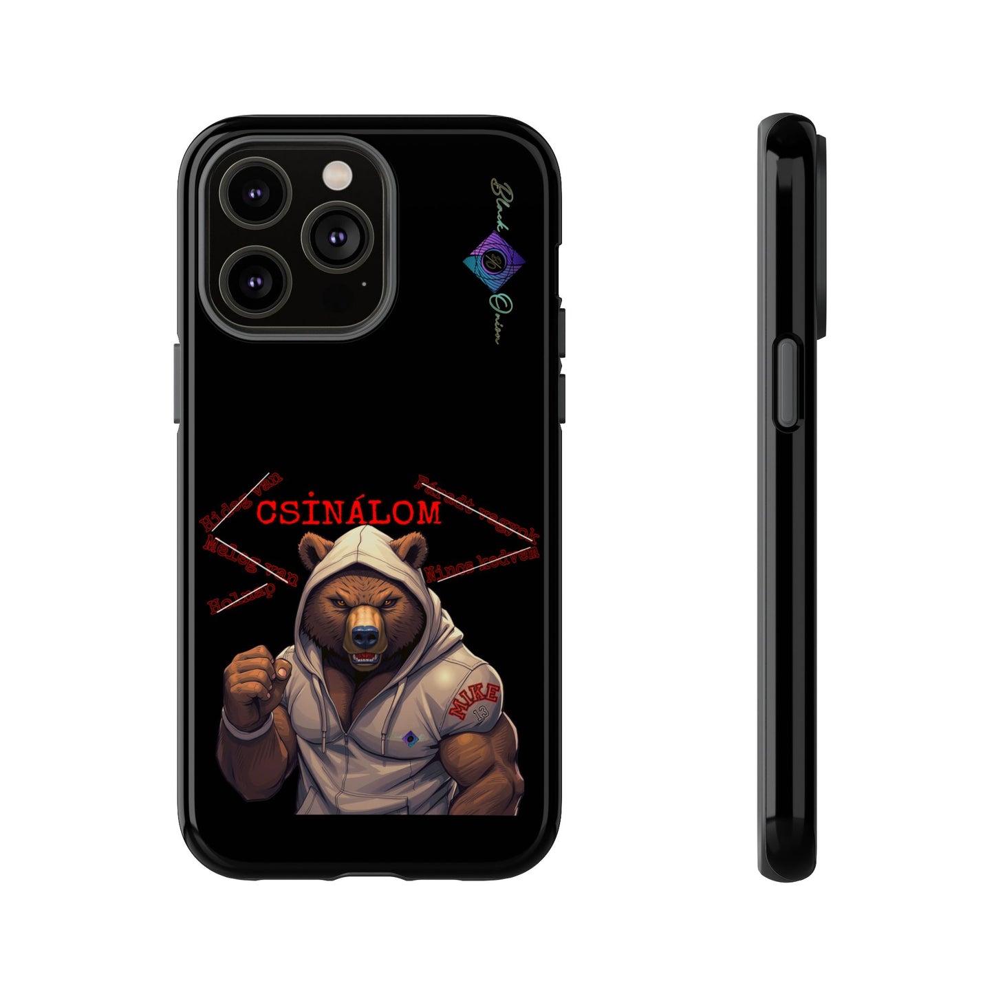 BlackOnion Brand New Phone Case - with Motivational Workout Motif ‘Csinálom ‘💪🔥🫵