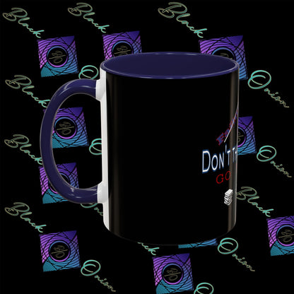 BlackOnion Coffee Mug Serial 2 with Workout Motif ‘Don’t think ‘🫵🔥💪