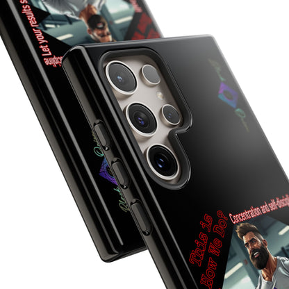 BlackOnion Brand New Phone Case - with Motivational Workout Motif’Unstoppable ‘💪🔥🫵