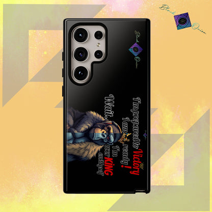 BlackOnion Brand New Phone Case - with Motivational Workout Motif’Victory 👑‘💪🔥🫵