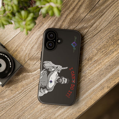 BlackOnion Brand New Phone Case - with Motivational Workout Motif’I Can Do It ‘💪🔥🫵