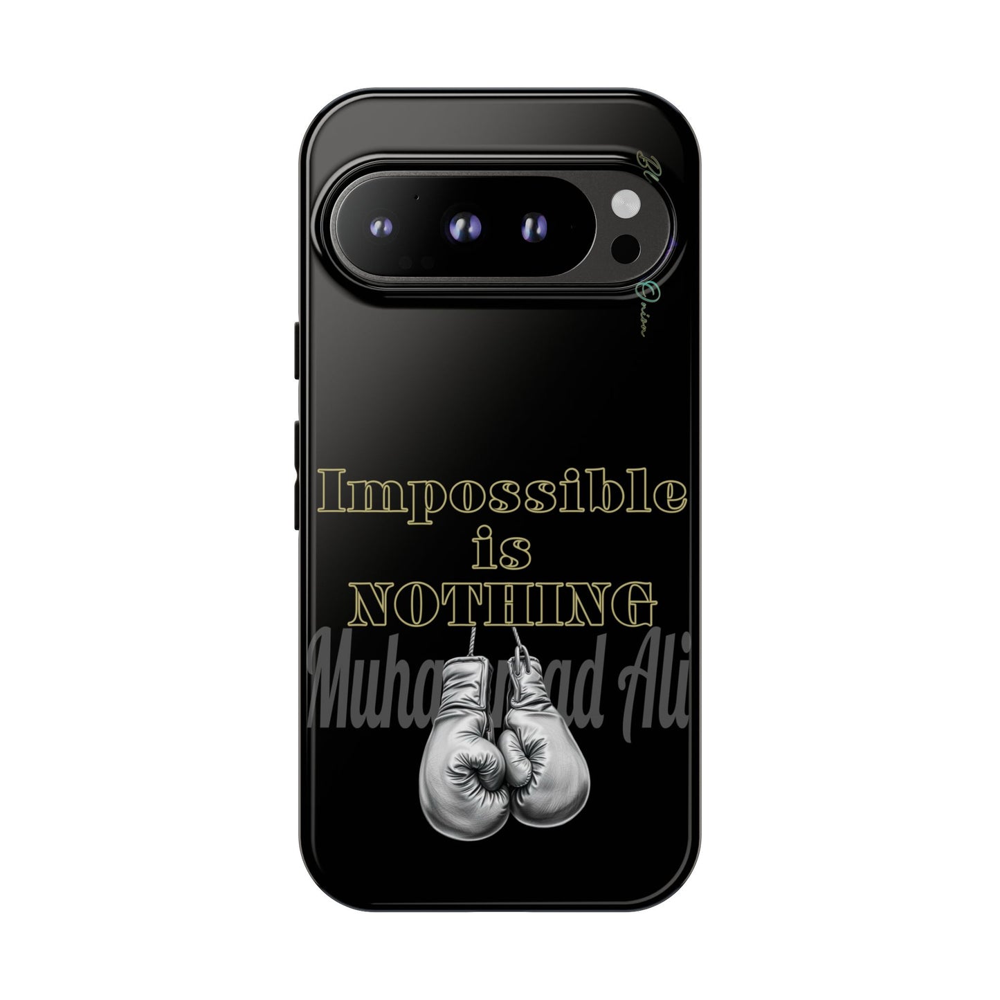 BlackOnion Brand New Phone Case - with Motivational Workout Motif ’Impossible ‘💪🔥🫵
