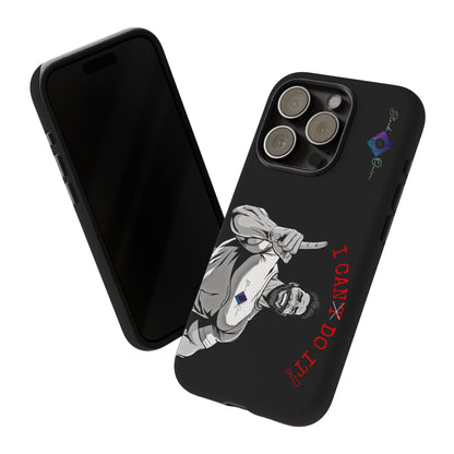 BlackOnion Brand New Phone Case - with Motivational Workout Motif’I Can Do It ‘💪🔥🫵