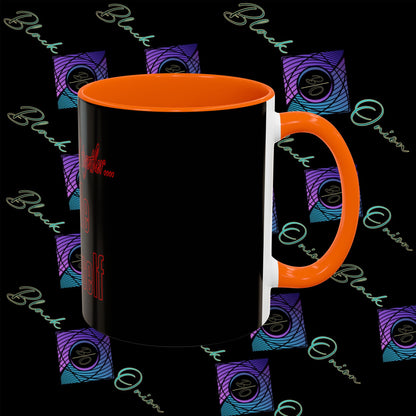 BlackOnion Coffee Mug - 11oz with Workout Motif ‘We’ll walk this road together’🔥💪🫵