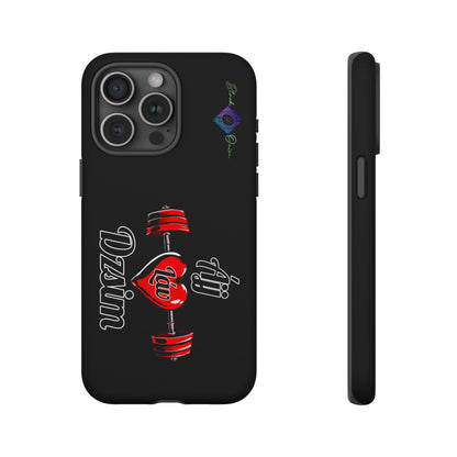 BlackOnion Brand New Phone Case - with Motivational Workout Motif’Ájj Láv Dzsim ‘💪🔥🫵