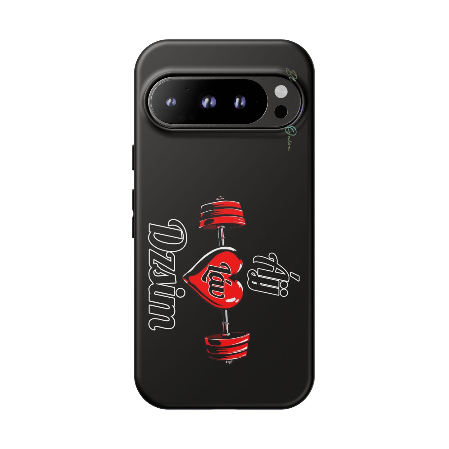 BlackOnion Brand New Phone Case - with Motivational Workout Motif’Ájj Láv Dzsim ‘💪🔥🫵