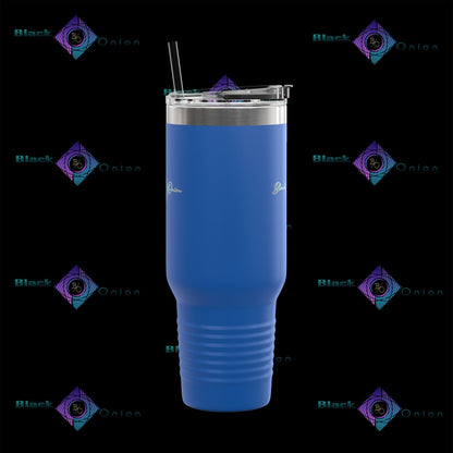 BlackOnion Travel Mug - 40oz with Straw