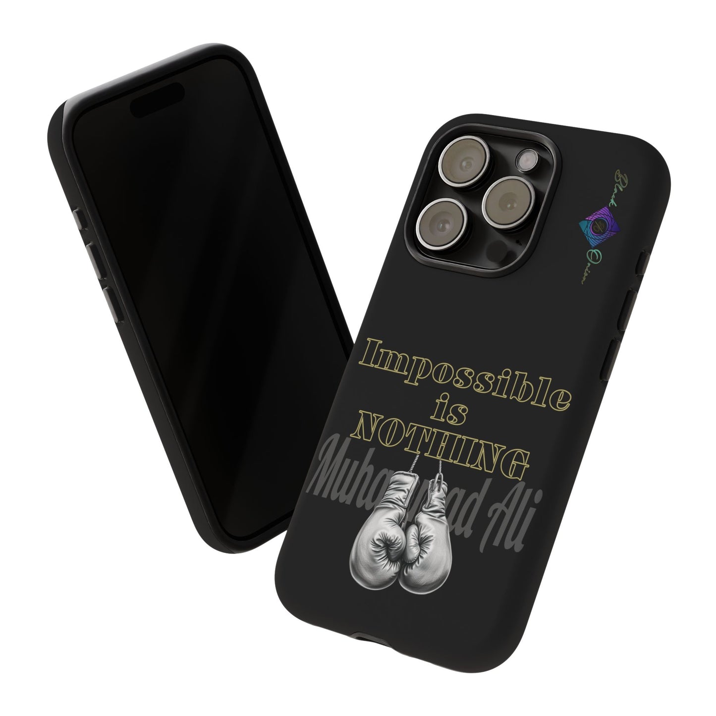 BlackOnion Brand New Phone Case - with Motivational Workout Motif ’Impossible ‘💪🔥🫵
