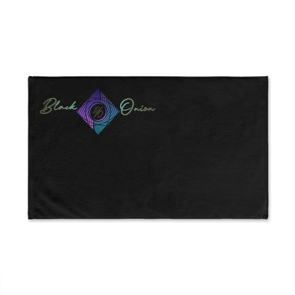 BlackOnion Chic Hand Towel with Stylish BlackOnion Design🔥💪