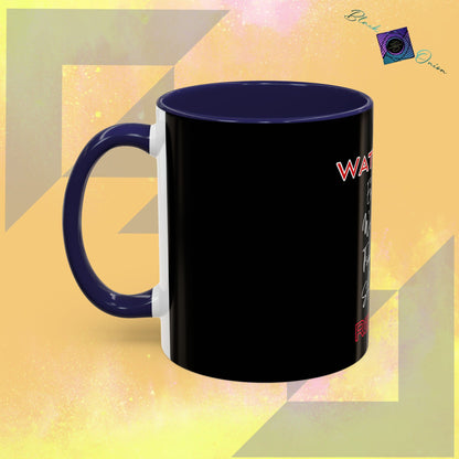 BlackOnion Coffee Mug - 11oz with workout motif ‘Watch Me’🔥💪🫵