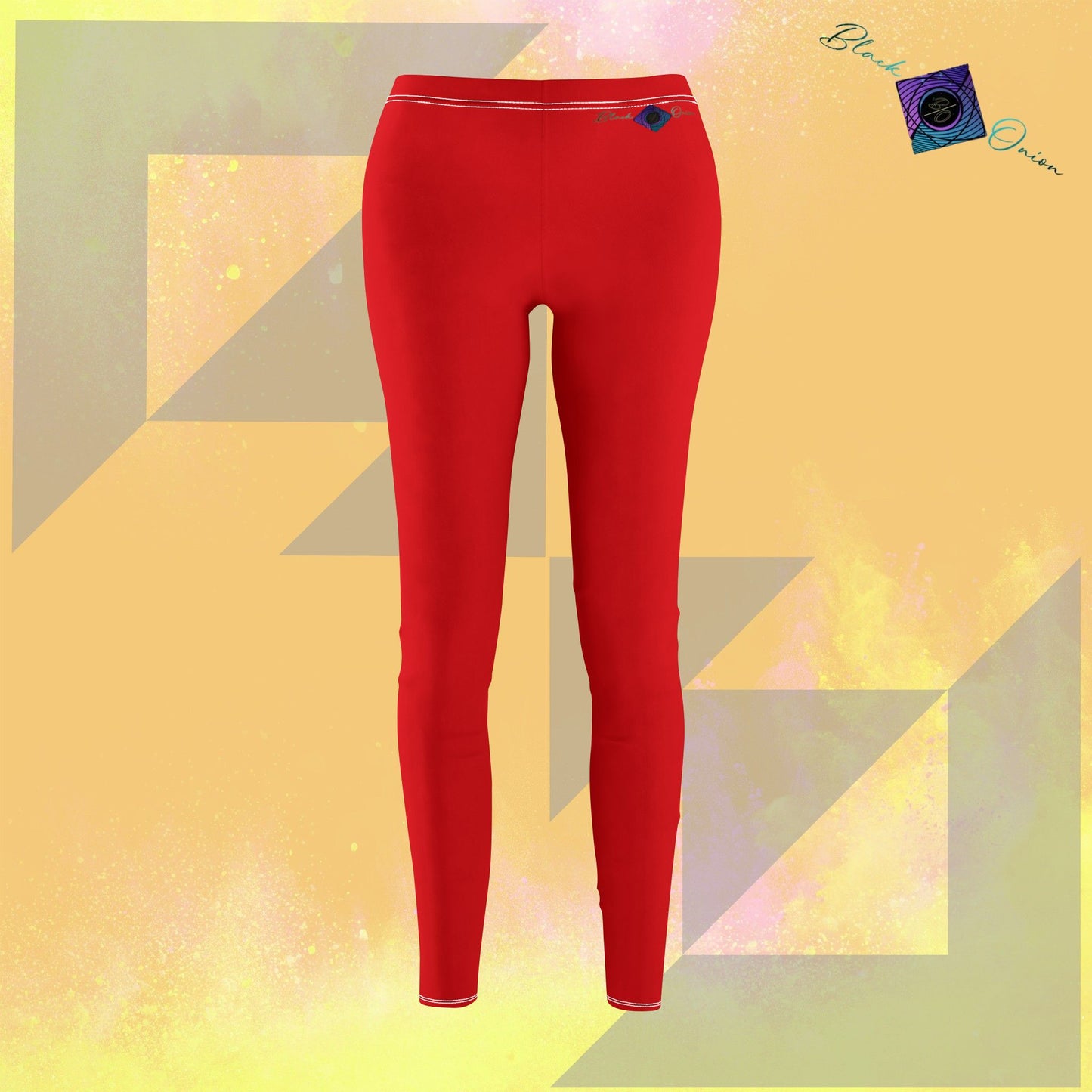 BlackOnion Stylish Women's Mid-rise Casual Leggings 🌸💋❤️