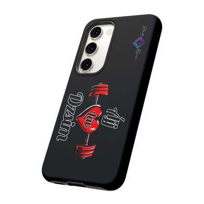 BlackOnion Brand New Phone Case - with Motivational Workout Motif’Ájj Láv Dzsim ‘💪🔥🫵